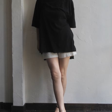 back slit tee tunic