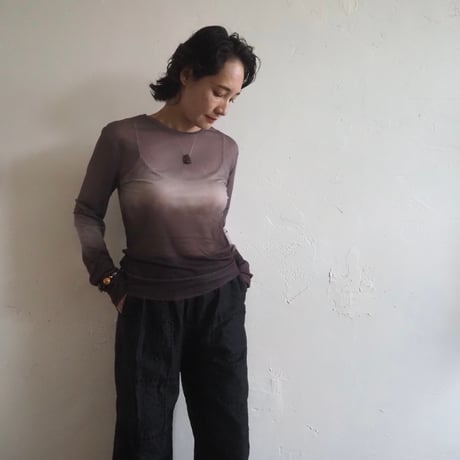 gradation sheer  tops