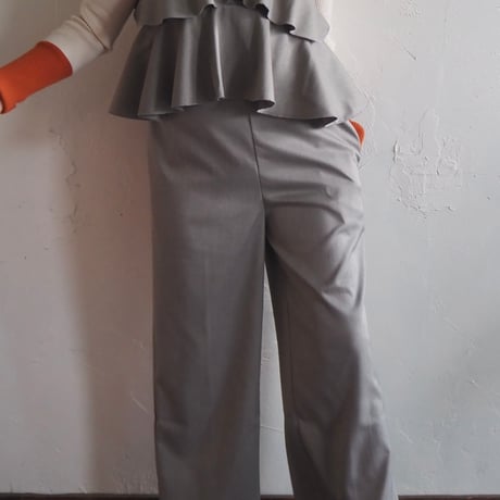 twill frill salopette