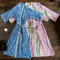 cotton printed long gown