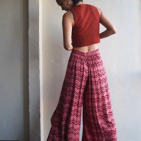 wide flare relax pants