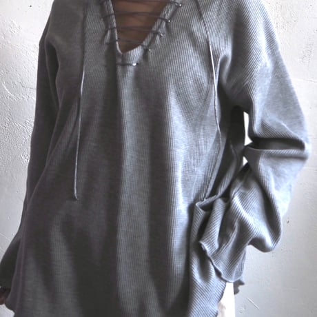 lace up waffle cutsew