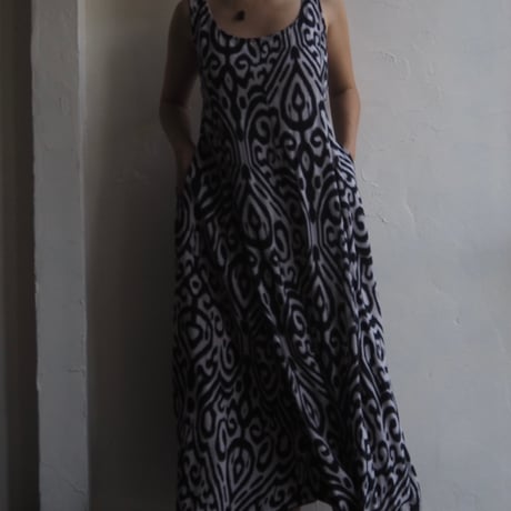 zig zag flare dress