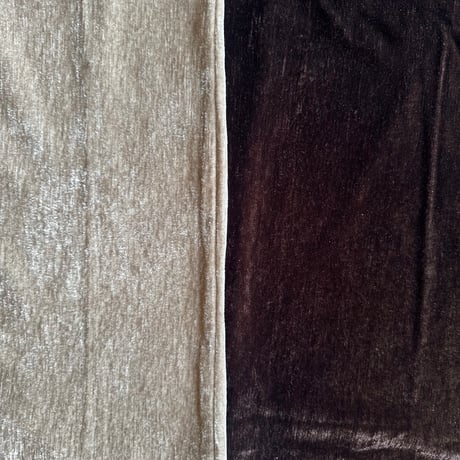 back open velvet dress