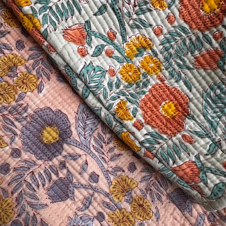 block printed quilting jacket