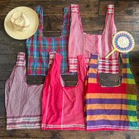indian gamcha eco bag Lsize
