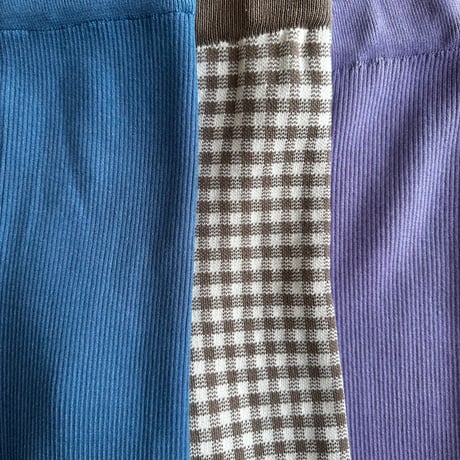 rib knit color pants