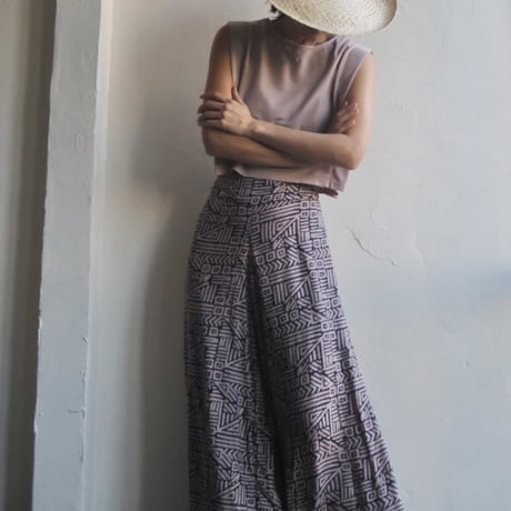 wide flare relax pants