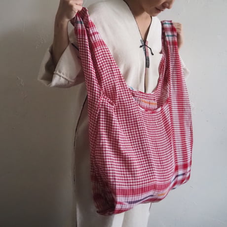 indian gamcha eco bag Lsize