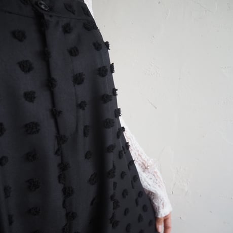 dotted dobby jumpsuit