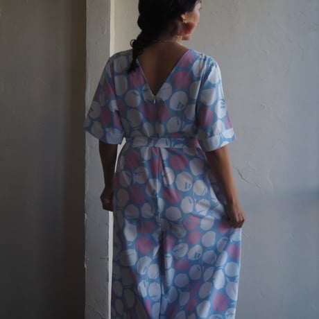 pastel dots rompers