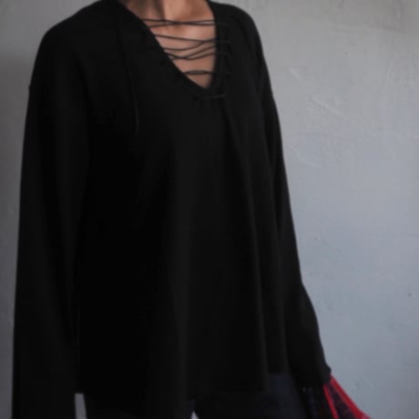 lace up waffle cutsew