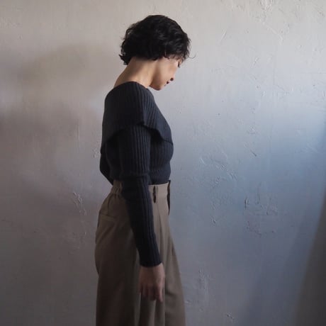 tuck wide pants