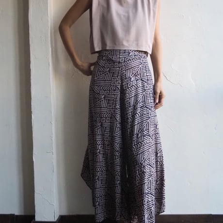 wide flare relax pants