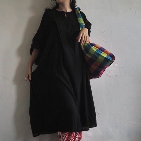 wide caftan dress