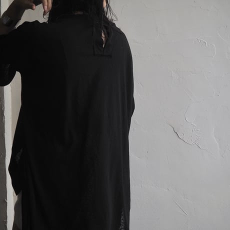 back slit tee tunic