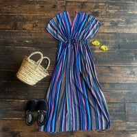 caftan ribbon dress
