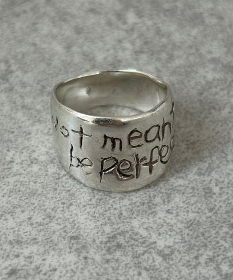 CANVAS with Message ring -NOT meant to be perfect