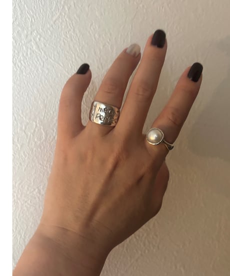 CANVAS with Message ring -NOT meant to be perfect