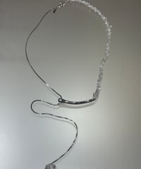 minamo with Herkimer diamonds necklace ハーキマーダイヤモンドネックレス