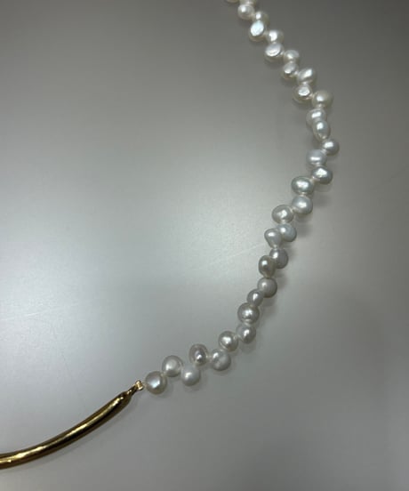 minamo with pearl necklace