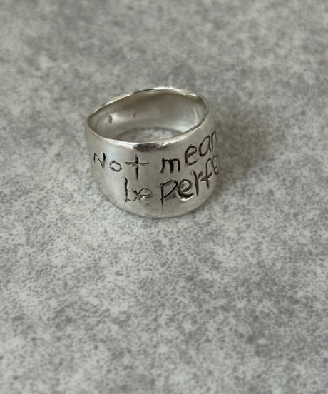 CANVAS with Message ring -NOT meant to be perfect