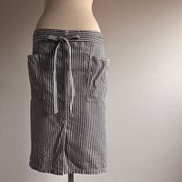 ふんわりポケットのサロンエプロン  ショート　3色