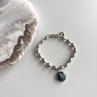 silver ball chain bracelet