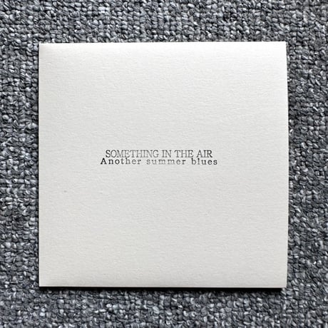 new!!! COMPUMA「SOMETHING IN THE AIR - Another summer blues 」