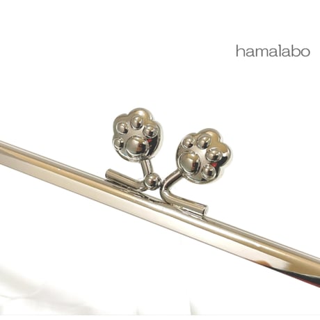 蔵出し！廃盤品の限定復活！【HA-b1269】22cm/角型(肉球)・シルバー