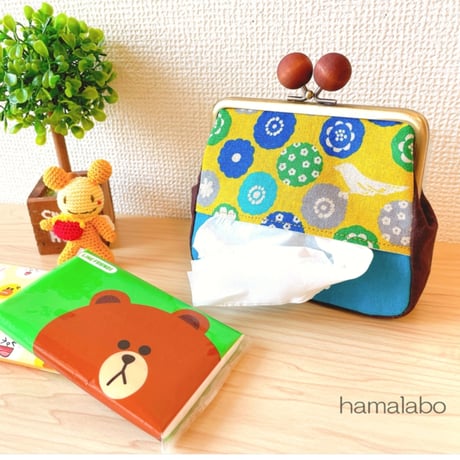 復活＆特価！【HA-2457】親子口金 12cm/天然石風のストーン(ピンク)/ゴールド