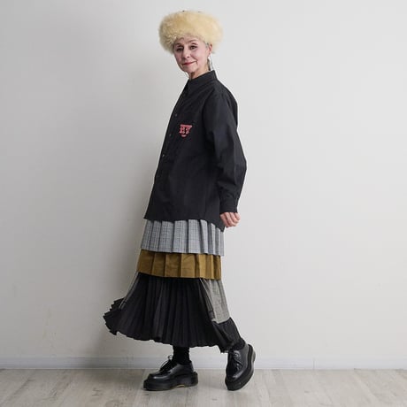 THOMA SMAGPIE ベーシックシャツ ( ブラック／ホワイト )