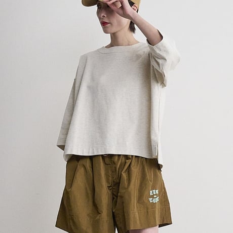 THOMAS MAGPIE バックロゴTシャツ (オートミール）