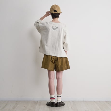 THOMAS MAGPIE バックロゴTシャツ (オートミール）