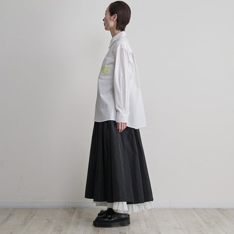 THOMA SMAGPIE ベーシックシャツ ( ブラック／ホワイト )