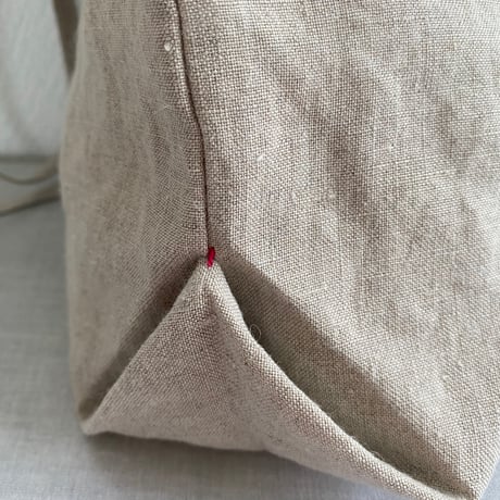 リネン ワンマイルバッグ〈いちごショート〉