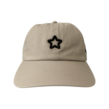 mini star cotton cap beige