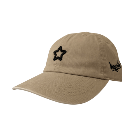 mini star cotton cap khaki