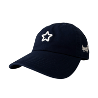 mini star cotton cap navy