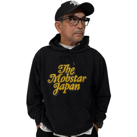 LOGO HOODIE FADE BLACK