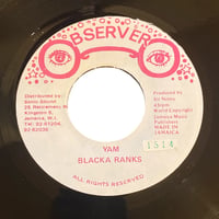 YAM / BLACKA RANKS (7インチレコード)