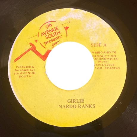 GIRLIE / NARDO RANKS (7インチレコード)