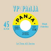 BITTY McLEAN - LET THEM SAY c/w LET THEM SAY(Instrumental) - OKIEL McINTYRE (7インチレコード) 【予約】