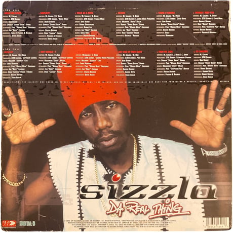 DA REAL THING / SIZZLA (LPレコード)