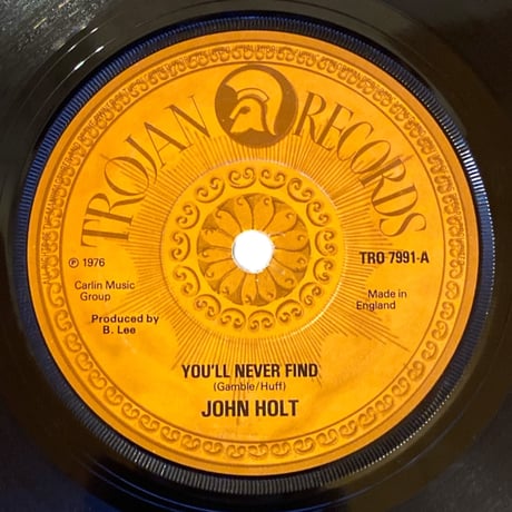 MR. BO JANGLES / YOU'LL NEVER FIND / JOHN HOLT (7インチレコード)