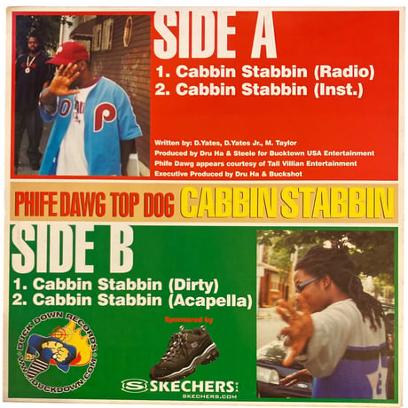 CABBIN STABBIN / PHIFE DAWG & TOP DOG (12インチレコード)