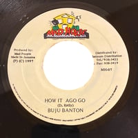 HOW IT AGO GO - BUJU BANTON / JOY RIDE - WAYNE WONDER & BABY CHAM (7インチレコード)
