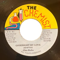GOODNIGHT MY LOVE / GLEN RICKS (7インチレコード)