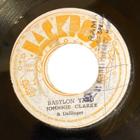 BABYLON YARD / JOHNNY CLARK & DELLINGER (7インチレコード)