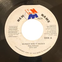 MURDER WHO FI MUDER / CITY CAT (7インチレコード)